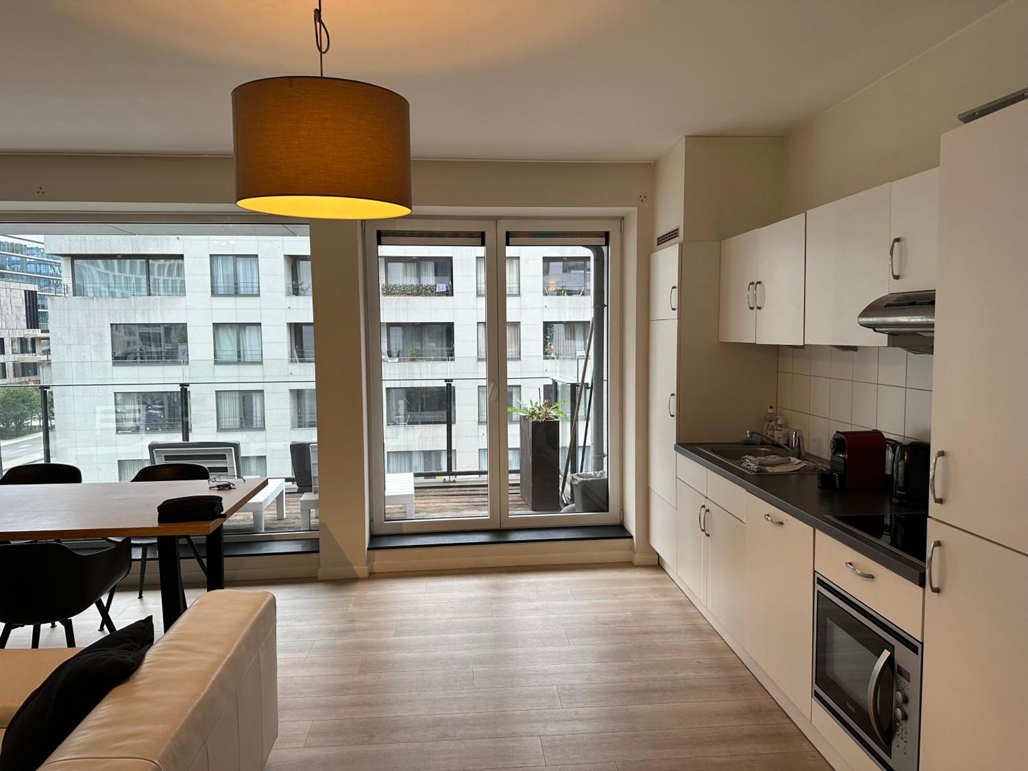 3 Bedroom Apartment In City Center With Balcony View, Brussels
